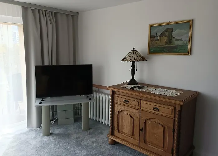 Centrum -apartament Roma Z Widokiem Na Morze,200m Od Bulwaru アパート