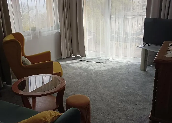 アパート Centrum -apartament Roma Z Widokiem Na Morze,200m Od Bulwaru *